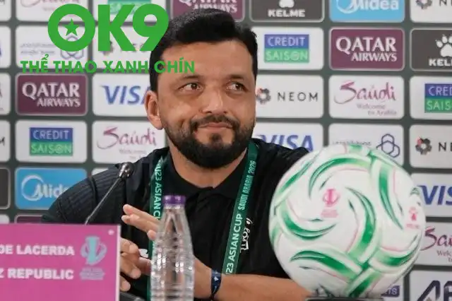 HLV Edmar Lacerda của U23 Kyrgyzstan tỏ ra thận trọng trước trận gặp U23 Việt Nam